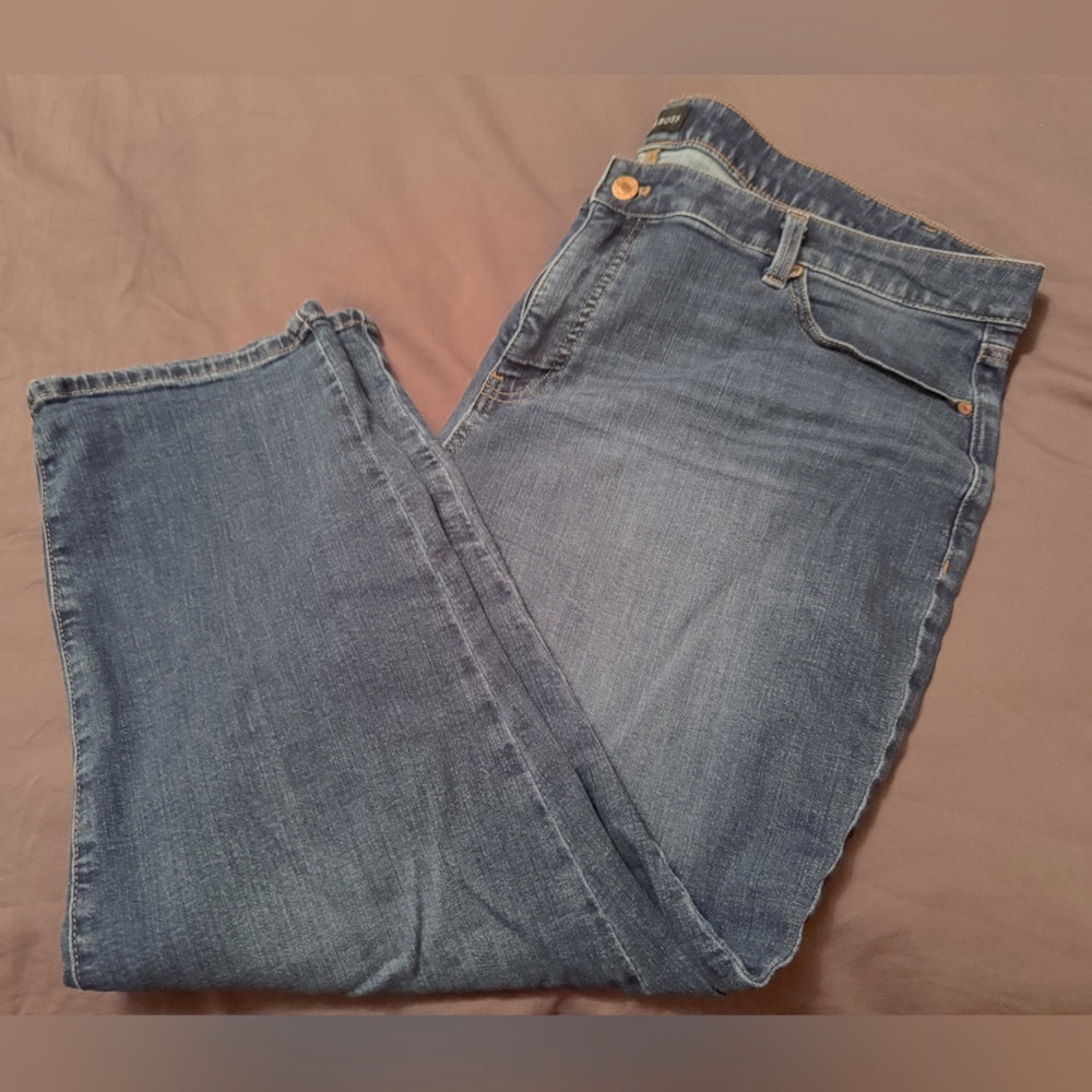 Talbots Straight Leg Crop Jeans 20W